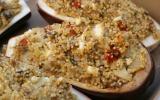 Aubergines farcies au quinoa