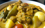 Mijoté de dinde curry gingembre