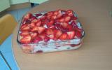 Tiramisu aux fraises et fruits rouges