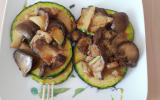 Poêlée de Shitakés et Courgettes