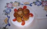 Croquettes de poulet haché et pommes de terre