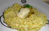 Risotto au Pesto et parmesan