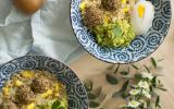 Golden lunch bowl au kiwi jaune