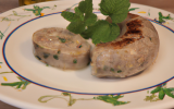 Boudin blanc au cresson