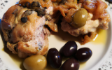 Pic de veau aux olives et à la Fourme d'Ambert