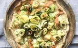 Tarte courgette saumon mascarpone