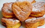 Muffin mangue, noisette et son cœur caramel au beurre salé