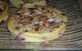 Clafoutis portion framboises amandes