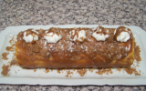 Bûche au caramel au beurre salé