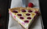 Tarte aux framboises et mascarpone