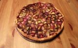 Tarte à la rhubarbe et aux fruits rouges