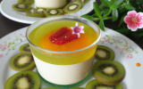 Panacotta aux kiwis