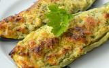 Courgettes farcies aux amandes