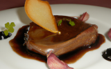 Selle de chevreuil au foie gras