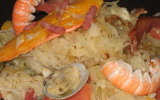 Choucroute de fruits de mer et algues