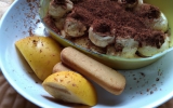 Tiramisu aux poires et cookies