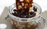 Verrine de riz au lait carambars/pruneaux