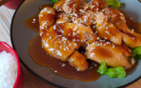 Poulet à la sauce glacée Teriyaki