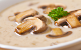 Potage de champignons à la crème