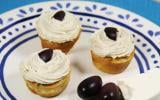 Mini cupcakes à la grecque