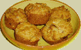 Mini muffins salés : comté et  moutarde à l'ancienne