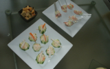 Sushi de concombre et surimi