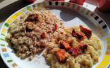 Risotto de quinoa au thon et chorizo