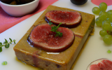 Terrine de foie gras aux figues et Sauternes