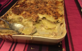 Gratin de pommes de terres au thon