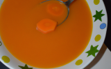 Potage carottes-patate douce