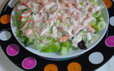 Salade de Princesse Amandine au surimi ou au saumon