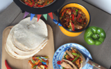 Fajitas ou la chandeleur aux arômes mexicains