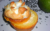 Muffins façon "tarte au citron vert meringuée"