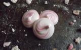 Meringues bicolores