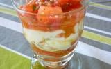 Verrine de tomate mozzarella