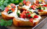 Les recettes inratables de bruschettas chèvre