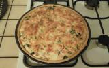 Quiche aux épinards et au saumon