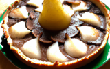 Tarte poire chocolat à la crème d'amande