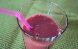 Smoothie fraises banane