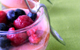 Mousse de fruits rouges express