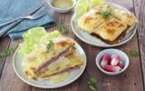 Croque-monsieur au fromage à raclette