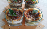 Verrine de sardine gratinée