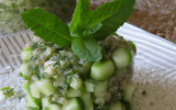 Tartare de concombre à la menthe facile