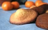 Madeleines à la mandarine de Calabre