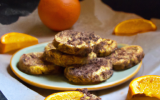 Cookies aux pépites de chocolat, à l'orange et au millet