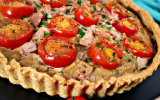 Tarte au thon et à la tomate: goûteuse, facile et pas chère