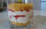 Tiramisu fraises corn flakes