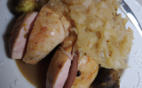 Chapon à la choucroute