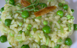 Risotto aux petits pois