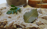 Rillettes de lapin au lard